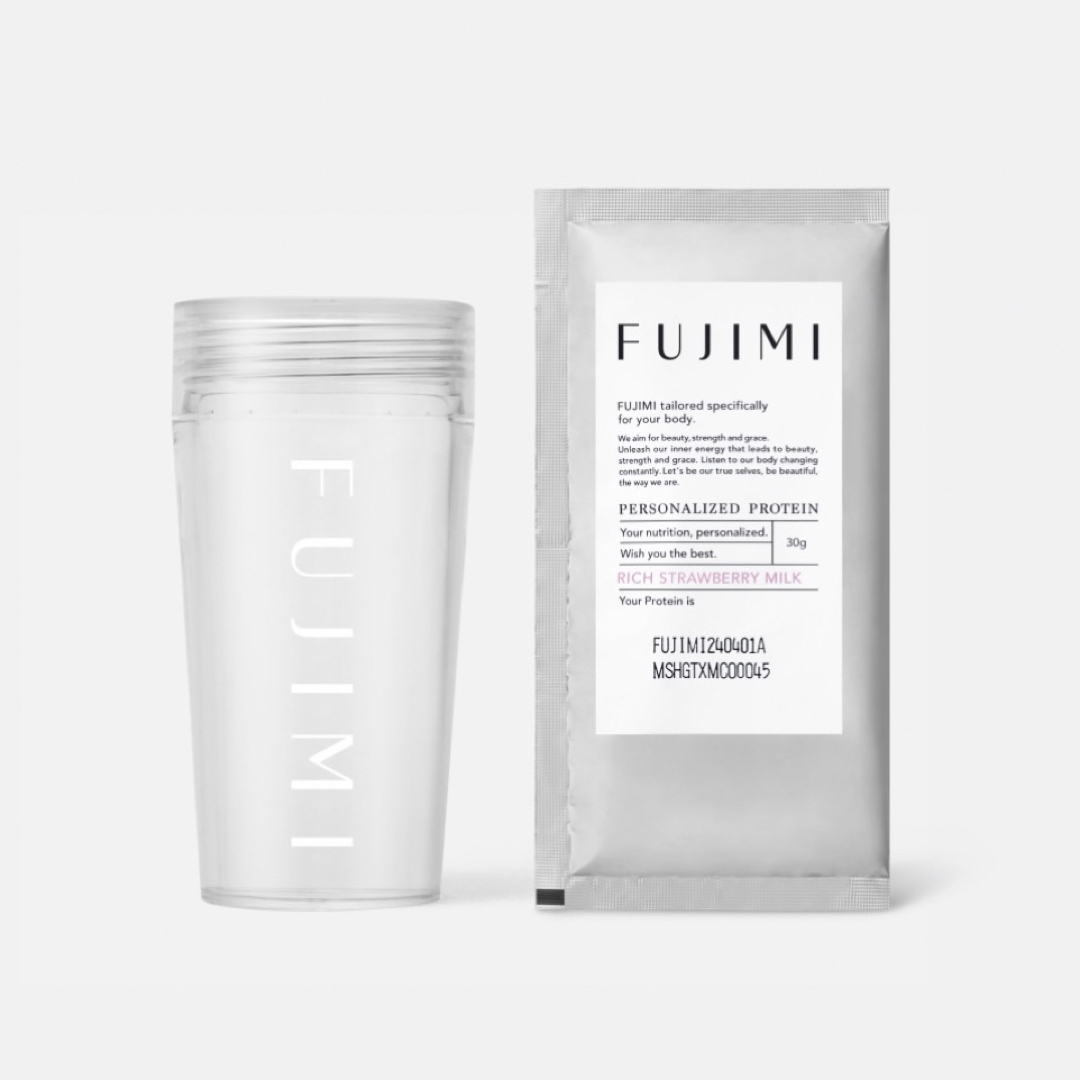 FUJIMI(フジミモケイ)の未開封 FUJIMI プロテイン30日分 食品/飲料/酒の健康食品(プロテイン)の商品写真