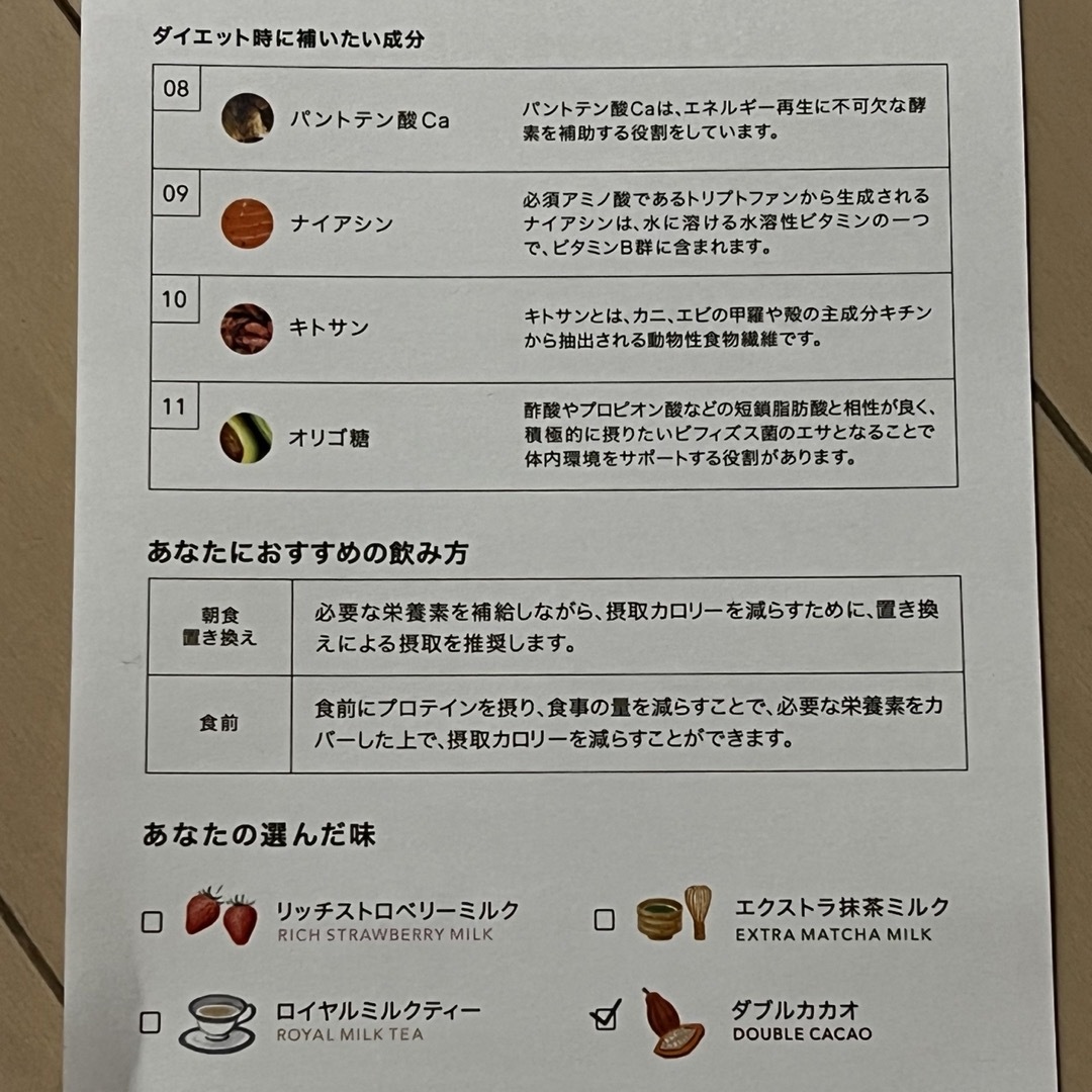 FUJIMI(フジミモケイ)の未開封 FUJIMI プロテイン30日分 食品/飲料/酒の健康食品(プロテイン)の商品写真