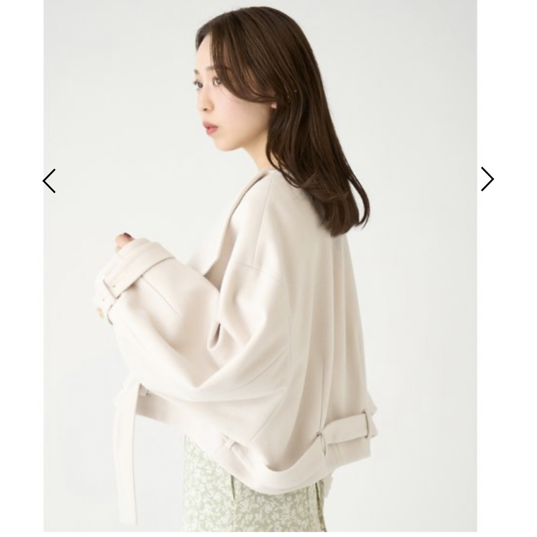 snidel Sustainable ショートブルゾン アイボリー 新品 完売品