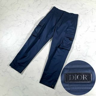 【極美品】DIOR HOMME ディオールオム　マジックテープロゴ　カーゴパンツ | フリマアプリ ラクマ