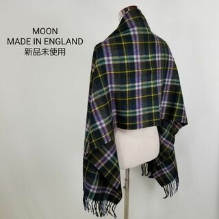 ユナイテッドアローズ(UNITED ARROWS)の新品ユナイテッドアローズ別注MOON英国製タータンチェックウール大判ショール(ストール/パシュミナ)