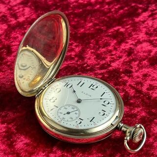 ELGIN - 【レトロモダン！1912年エルジン懐中時計】16S手巻きゴールド