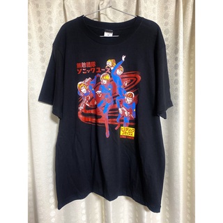 希少海外バンドTシャツ　無敵戦隊ソニックユース　黒　XL(Tシャツ/カットソー(半袖/袖なし))