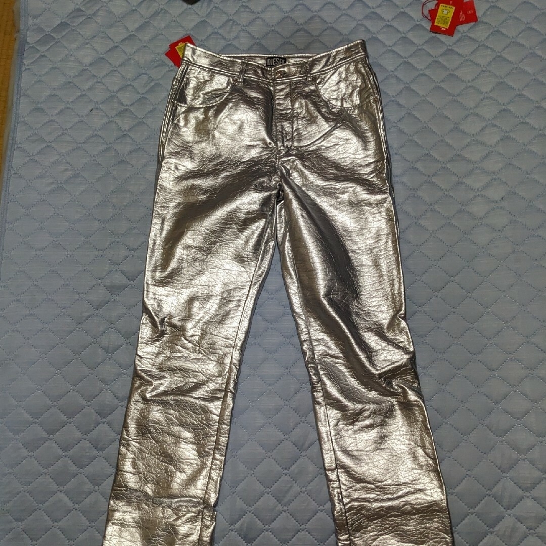 最終価格❢新品❢DIESEL シルバーパンツ 2