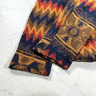 極美品】KAPITAL キャピタル ネイティブ柄 ニットテーラードジャケット