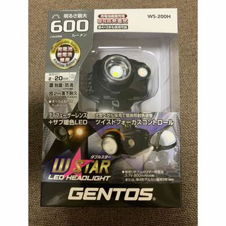 ジェントス(GENTOS)の【新品】GENTOS　WS-200H  「ヘッドライト ハイブリットヘッド」(ライト/ランタン)