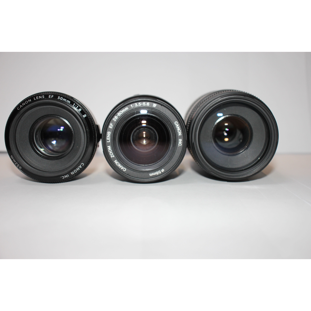 ☆極上品☆キャノンcanon kiss x 10i標準&望遠&単焦点レンズセット