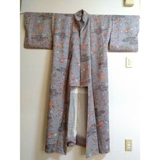 小紋 美品 逸品 身丈160.5cm 裄丈67cm 正絹 |