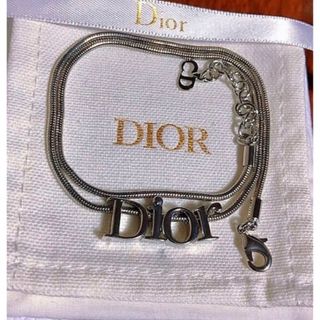 クリスチャンディオール(Christian Dior)の ネックレス Christian Dior ロゴ シンプル 人気(ネックレス)