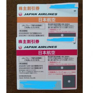 ジャル(ニホンコウクウ)(JAL(日本航空))の＊ JAL 株主割引券 2枚(その他)