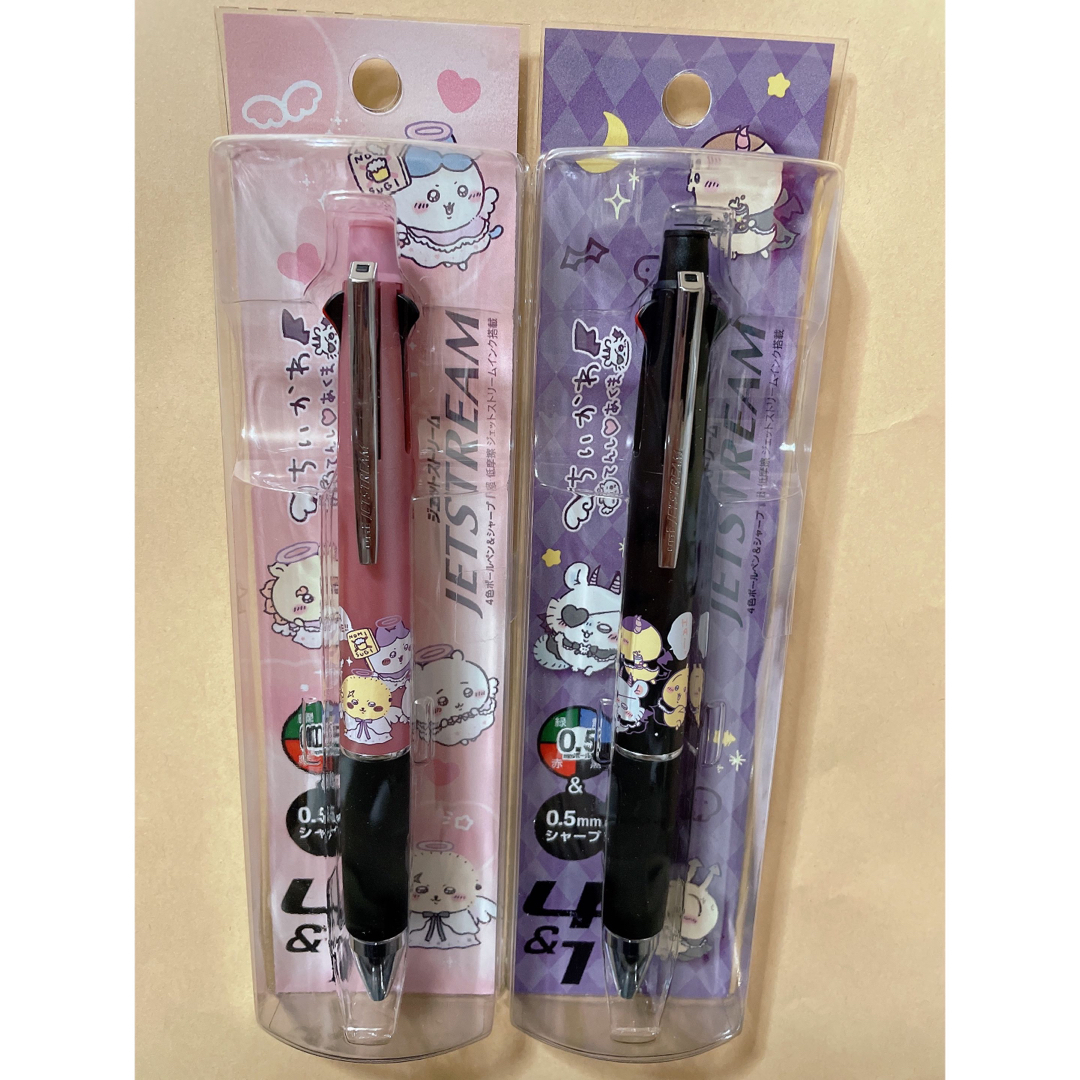 ensky - ❤️ちいかわジェットストリーム4&1てんしとあくま2本 ensky - ❤️ちいかわジェットストリーム4&1てんしとあくま2本