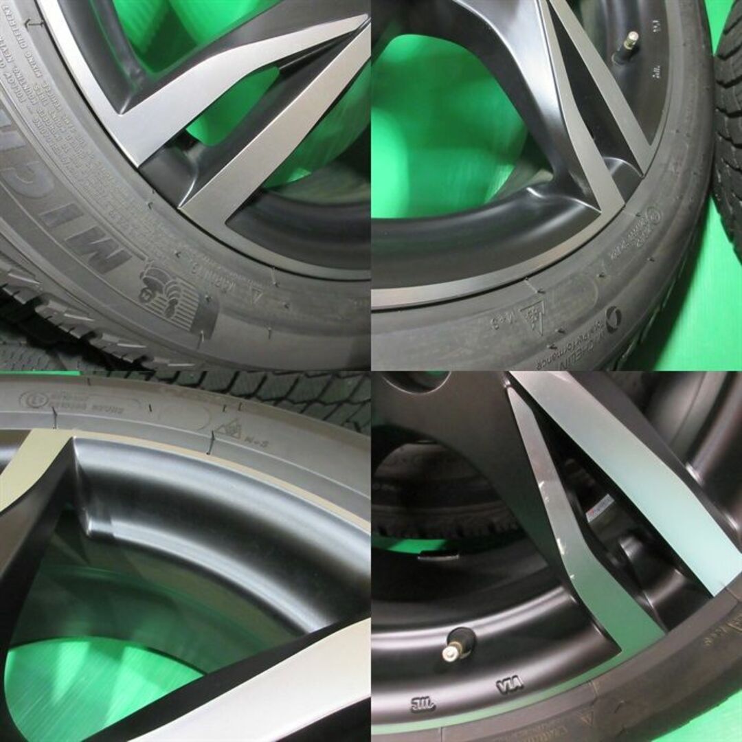 良品 ボルボ V60 S60 225/50R17 2022年超バリ山スタッドレス