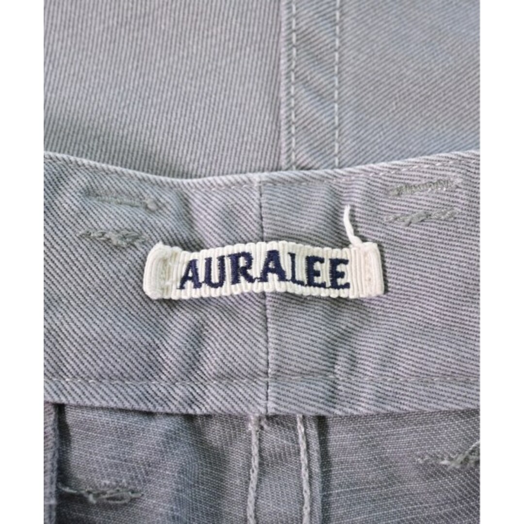 AURALEE(オーラリー)のAURALEE オーラリー ショートパンツ 5(L位) グレー 【古着】【中古】 メンズのパンツ(ショートパンツ)の商品写真