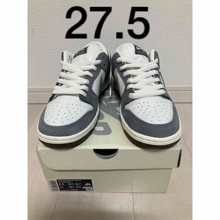 ナイキ(NIKE)のNike SB Dunk Low Pro QS "Wolf Grey" 堀米雄斗(スニーカー)