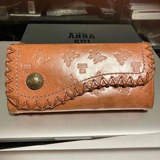 【新品未使用】ANNA SUI メイ　がま口　財布　貴重　紫　レア