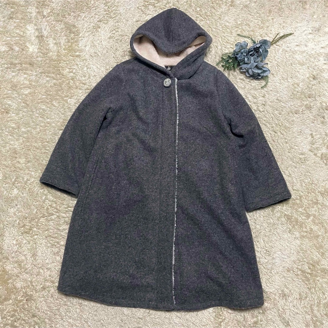 franche lippee black ショートコート 大きいサイズ FL5-