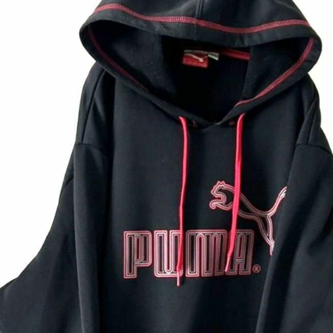 PUMA　プーマ　パーカー　XL 黒色