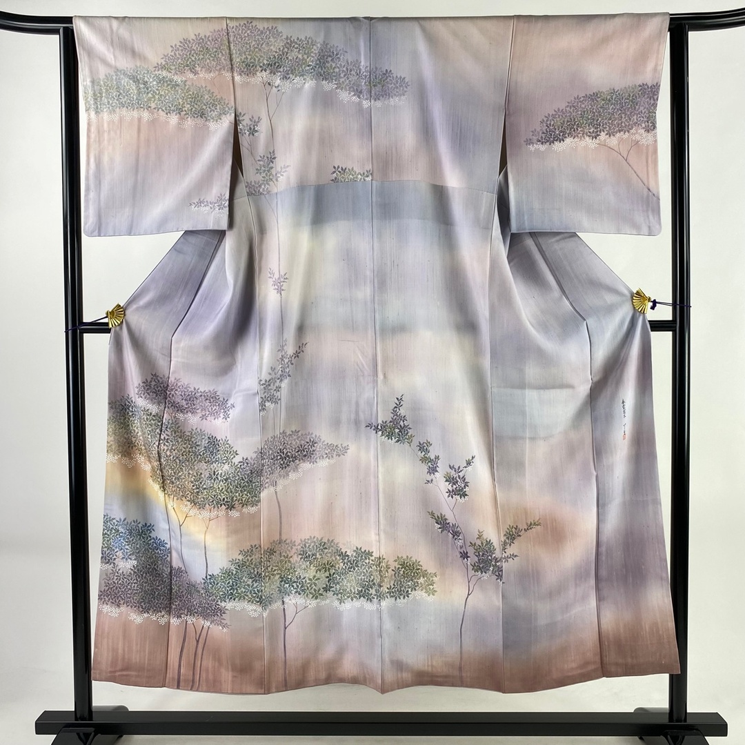 紬 身丈151cm 裄丈62.5cm 正絹 美品 秀品