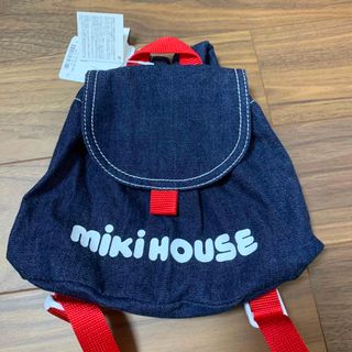 ミキハウス(mikihouse)のミキハウス　リュック　デニム　新品(リュックサック)