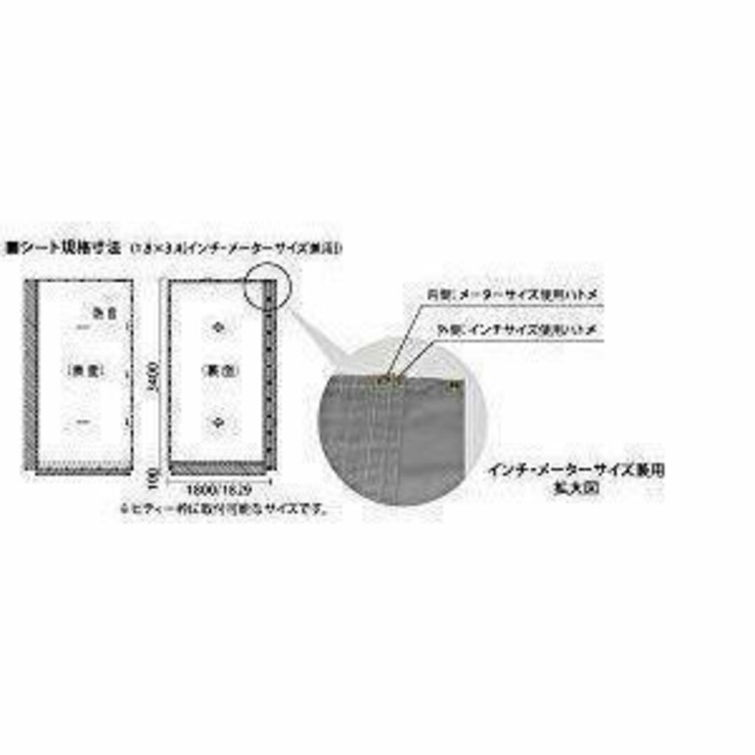 防音シート 家庭用 庭用 建築用 工事現場 足場シート ＃38 8