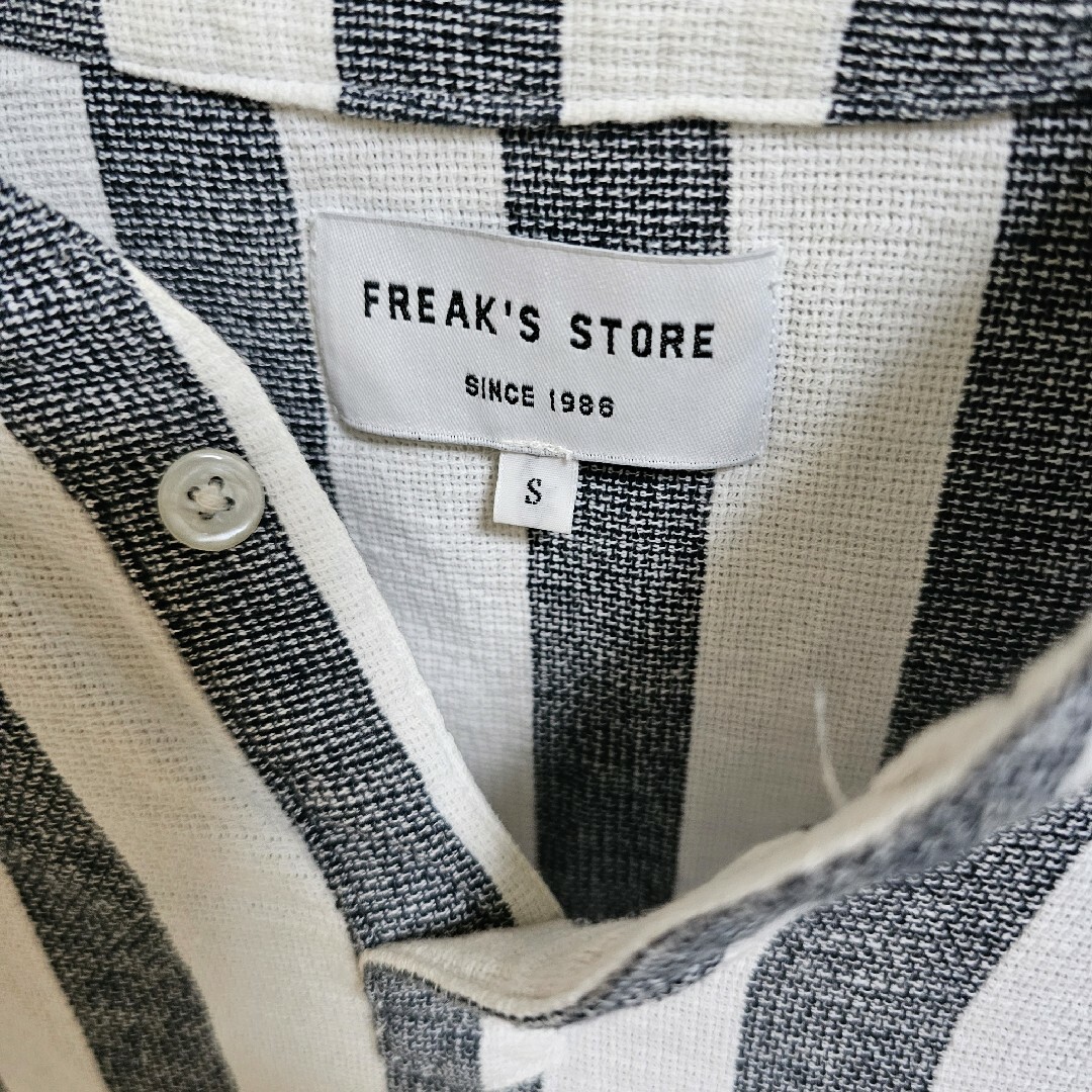 FREAK'S STORE(フリークスストア)のフリークスストア　七分袖ストライプシャツ メンズのトップス(Tシャツ/カットソー(七分/長袖))の商品写真