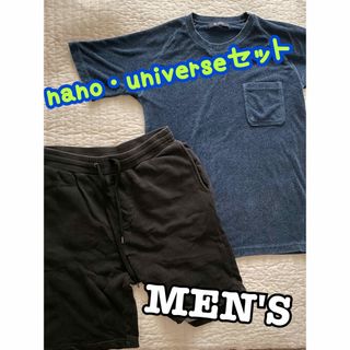 ナノユニバース(nano・universe)のnano・universe 半袖半ズボンセット(Tシャツ/カットソー(半袖/袖なし))