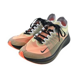 ナイキ(NIKE)のNIKE ナイキ スニーカー 28cm ベージュ系xオレンジx黒 【古着】【中古】(スニーカー)