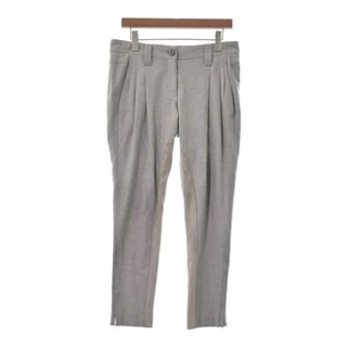 ブルネロクチネリ(BRUNELLO CUCINELLI)のBRUNELLO CUCINELLI パンツ（その他） 42(M位) グレー 【古着】【中古】(その他)