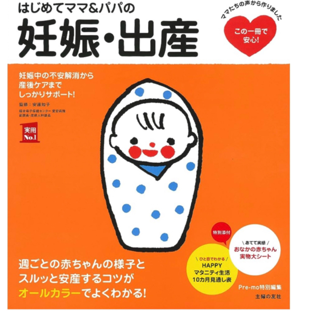 主婦の友社(シュフノトモシャ)のはじめてママ&パパの妊娠・出産 妊娠中の不安解消から産後ケアまでこの一冊で安心! エンタメ/ホビーの本(住まい/暮らし/子育て)の商品写真