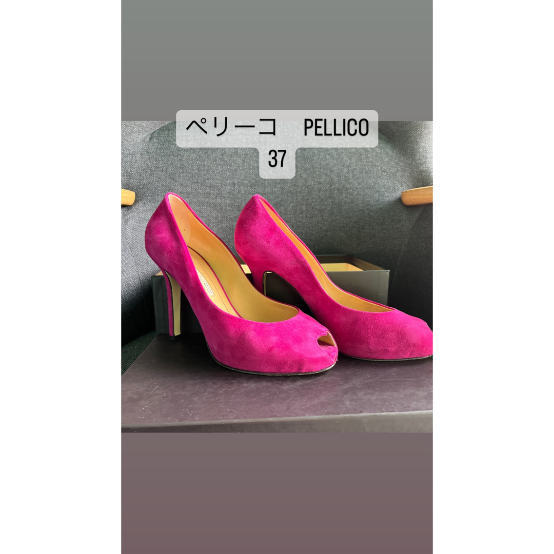 PELLICO ピンクパンプス