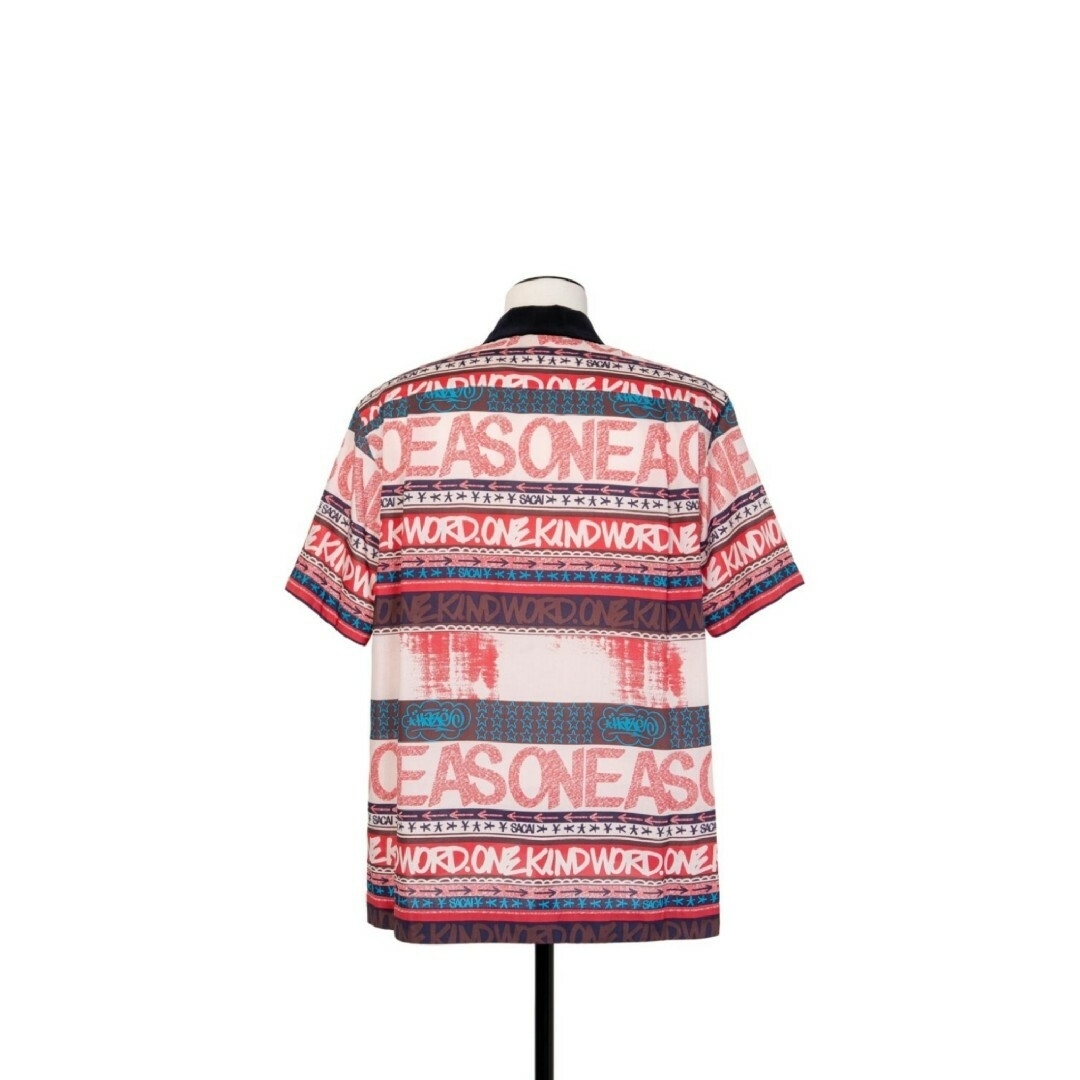 【新品・未使用】sacai × Eric Haze printed shirt