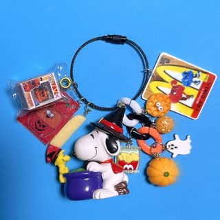 スヌーピー(SNOOPY)のじゃらじゃらキーホルダー🎃美味しくなーれ👻(キーホルダー/ストラップ)