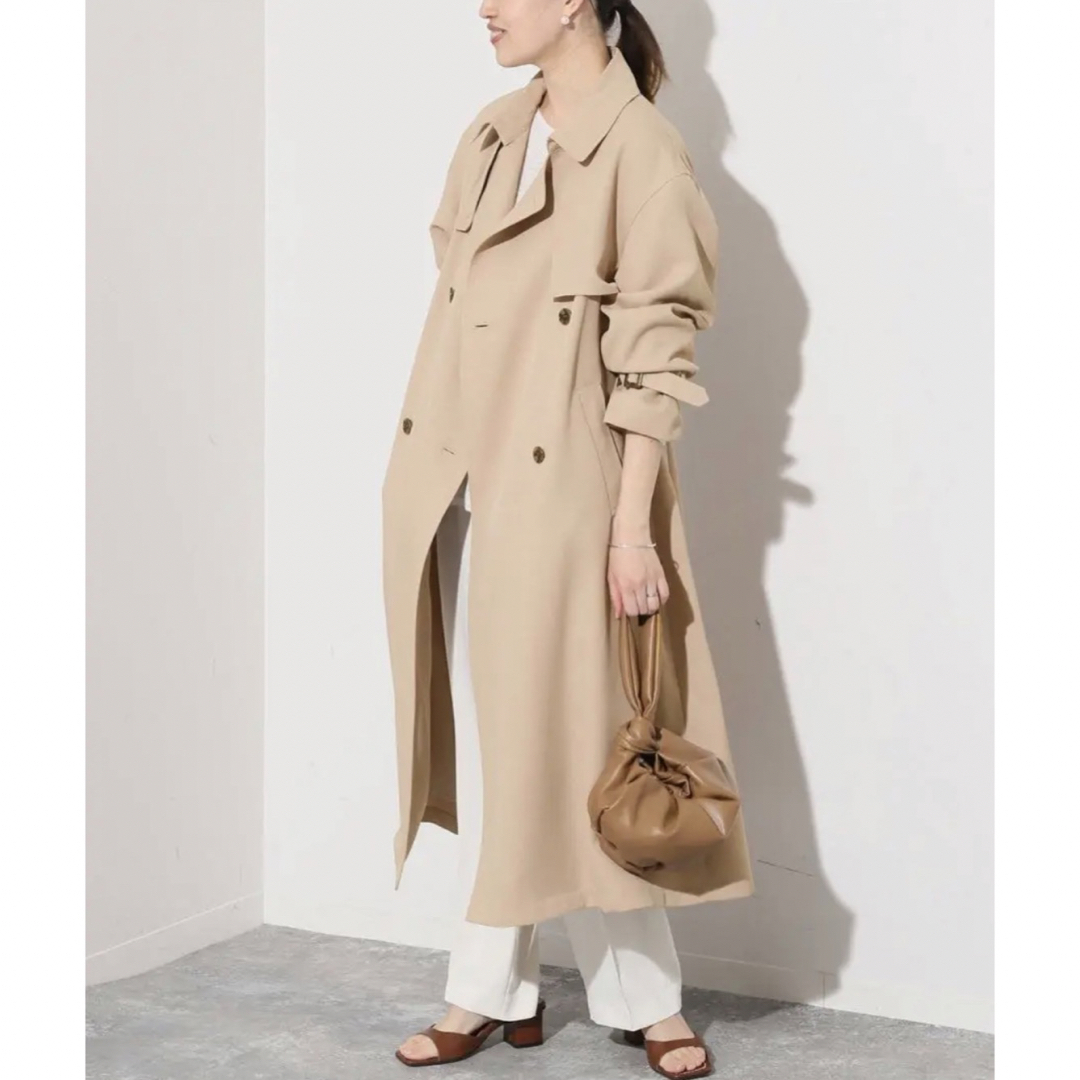 ☆美品☆ SLOBE IENA ウォッシャブルトレンチコート 36 ベージュ ☆美品☆ SLOBE IENA ウォッシャブルトレンチコート 36 ベージュ