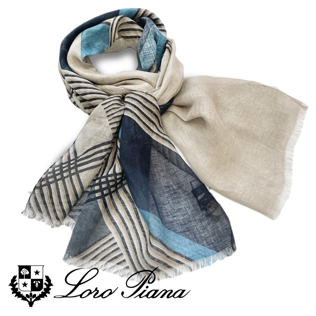 LORO PIANA - 新品ロロピアーナLoro Pianaメンズ リネンストール