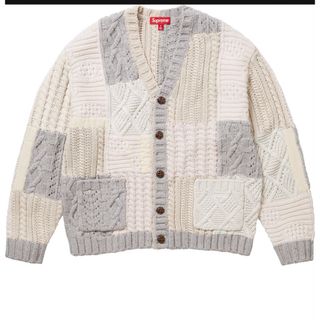 Supreme Waffle Knit Cardigan Tie Dye