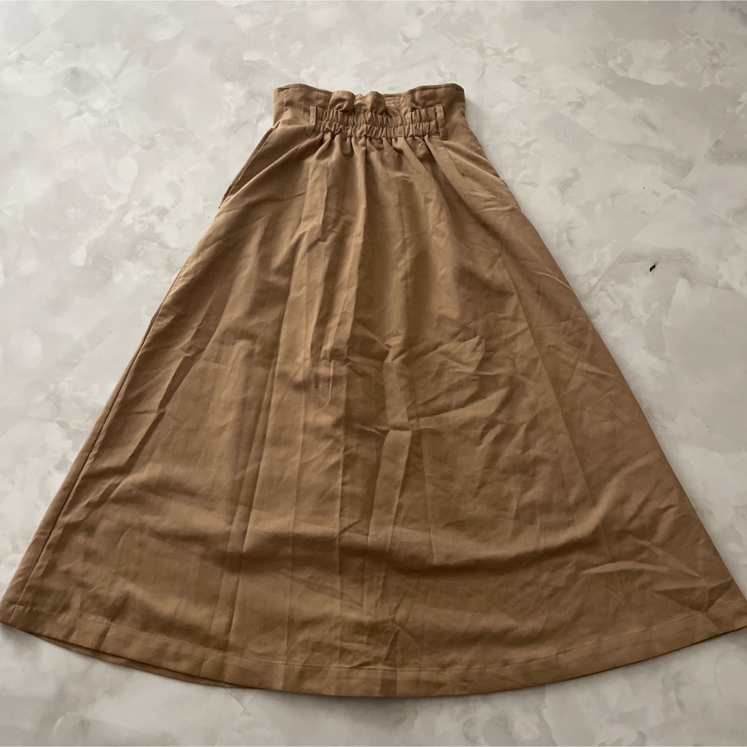 NICE CLAUP(ナイスクラップ)のフロントボタンスカート レディースのスカート(ロングスカート)の商品写真