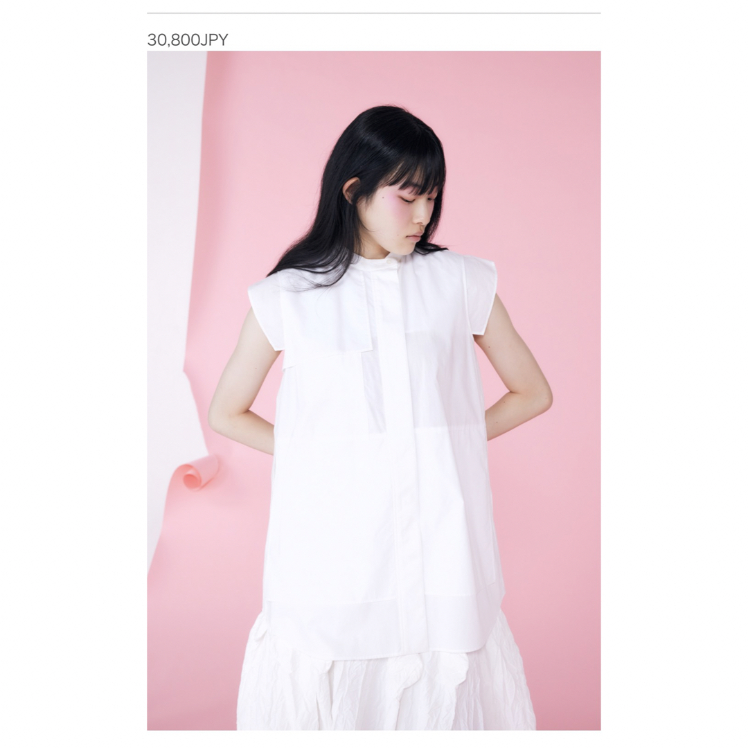 シャツ/ブラウス(半袖/袖なし)SQUARE FRENCH SHIRT エンフォルド