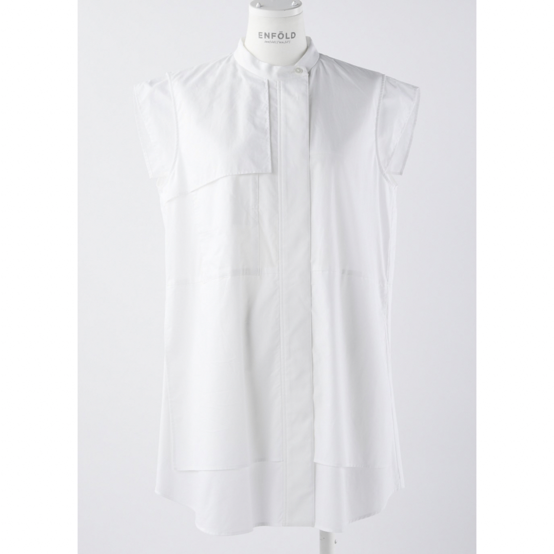 ENFOLD - SQUARE FRENCH SHIRT エンフォルド の通販 by ニコ's shop