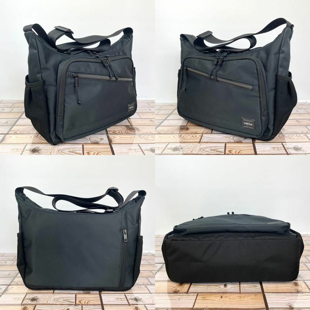 【極美品】PORTER FRONT ポーター フロント ショルダーバッグL 1