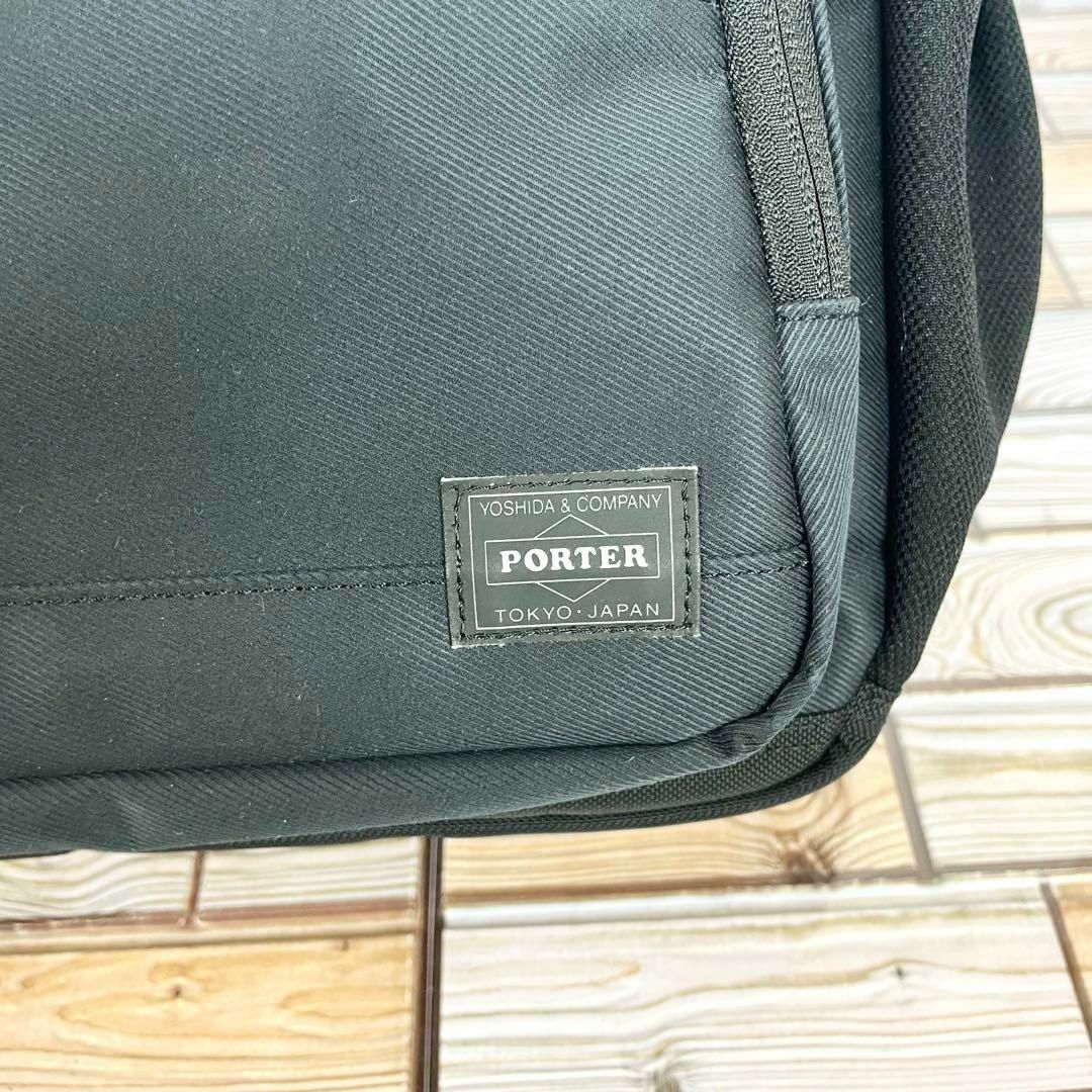 【極美品】PORTER FRONT ポーター フロント ショルダーバッグL 7