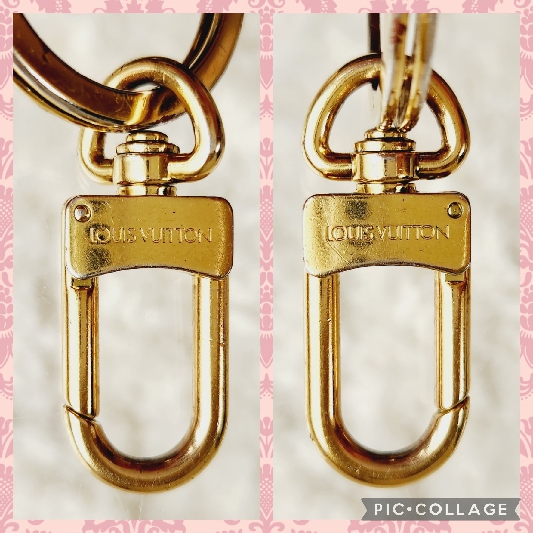 良品 LOUIS VUITTON☆ダミエ☆アンシャッペ キーホルダー キーリング