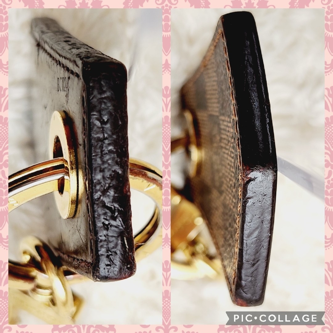 良品 LOUIS VUITTON☆ダミエ☆アンシャッペ キーホルダー キーリング