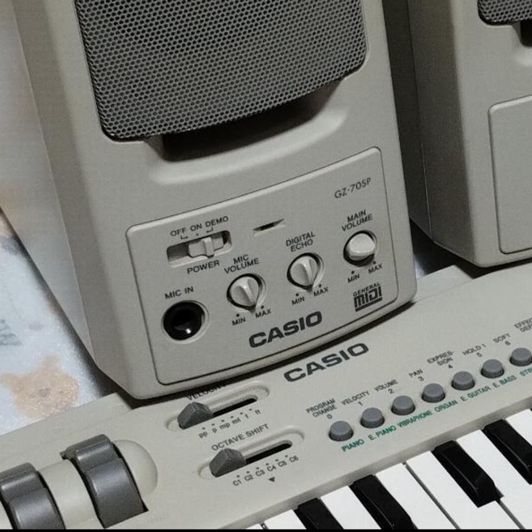 CASIO「GZ-70SP」MIDI音源モジュール内蔵スピーカー