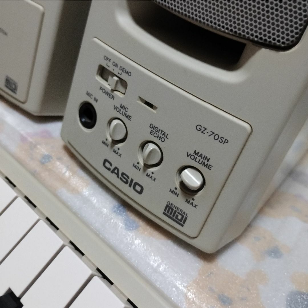 CASIO「GZ-70SP」MIDI音源モジュール内蔵スピーカー-