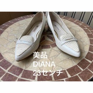 ダイアナ(DIANA)の美品　DIANA ダイアナ　フラットシューズ(ローファー/革靴)