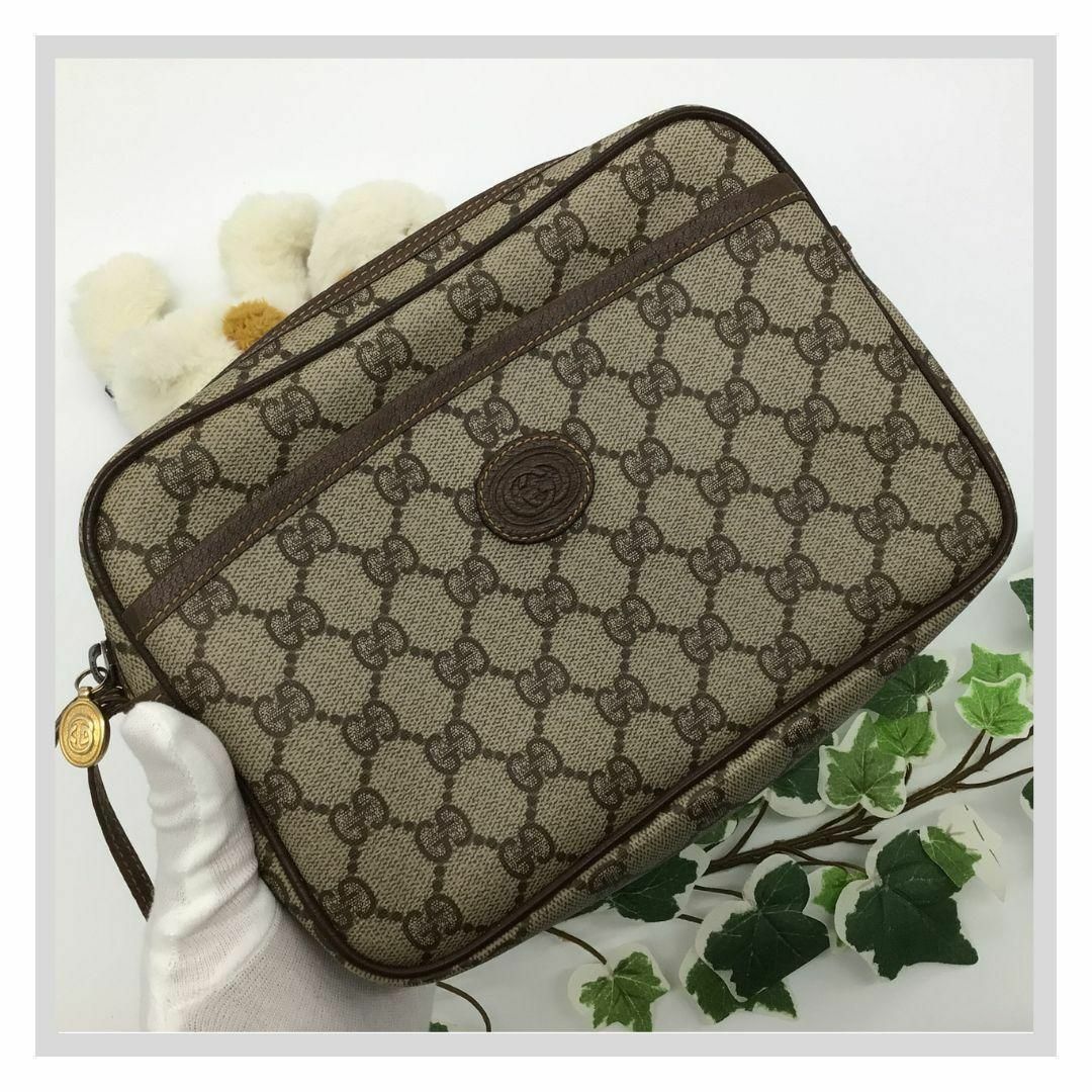 Gucci - グッチ オールドグッチ GGスプリーム インター クラッチ