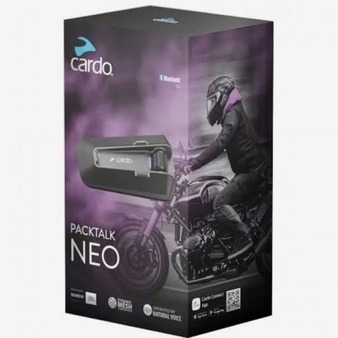 【新品】Cardo Packtalk NEO 日本語最新Ver 設定済み