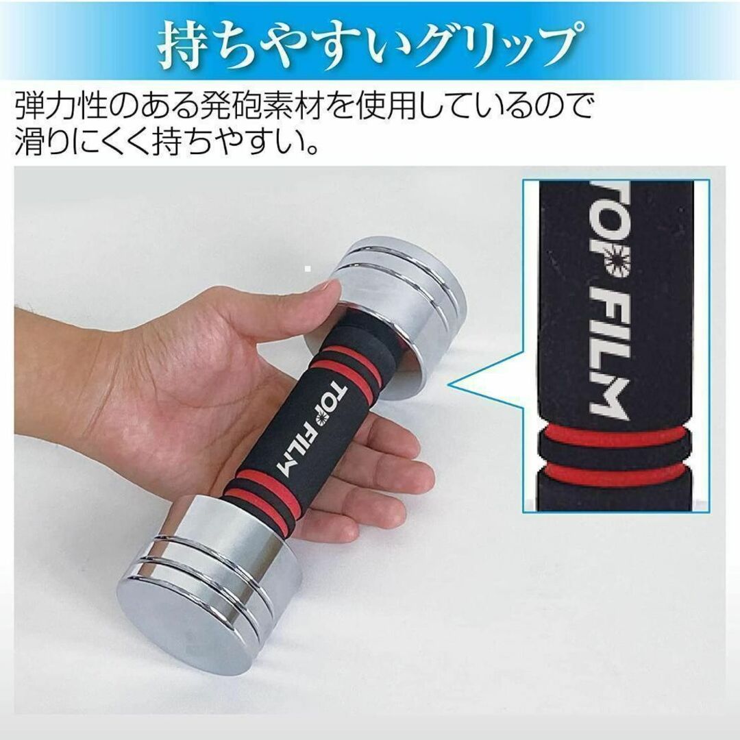 ダンベル 可変式 小型 スチールダンベル 10kg 2個セット 1038の
