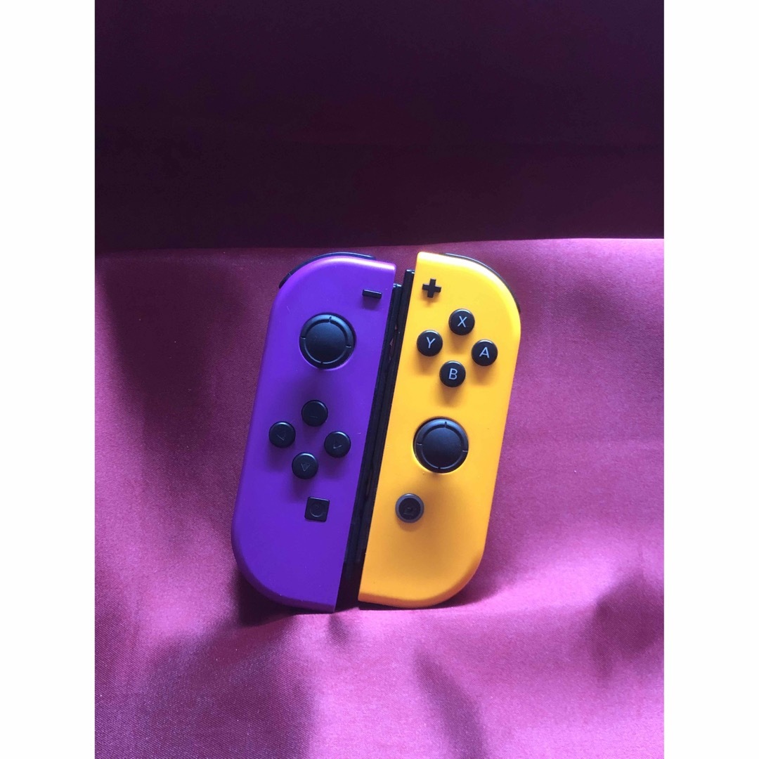 Nintendo Switch - [安心保証]状態良品 純正ジョイコン ネオンパープル ...