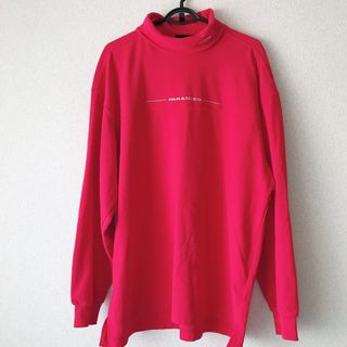 パラディーゾ ブリヂストンスポーツ ハーフジップ フリース デカロゴ Lサイズ